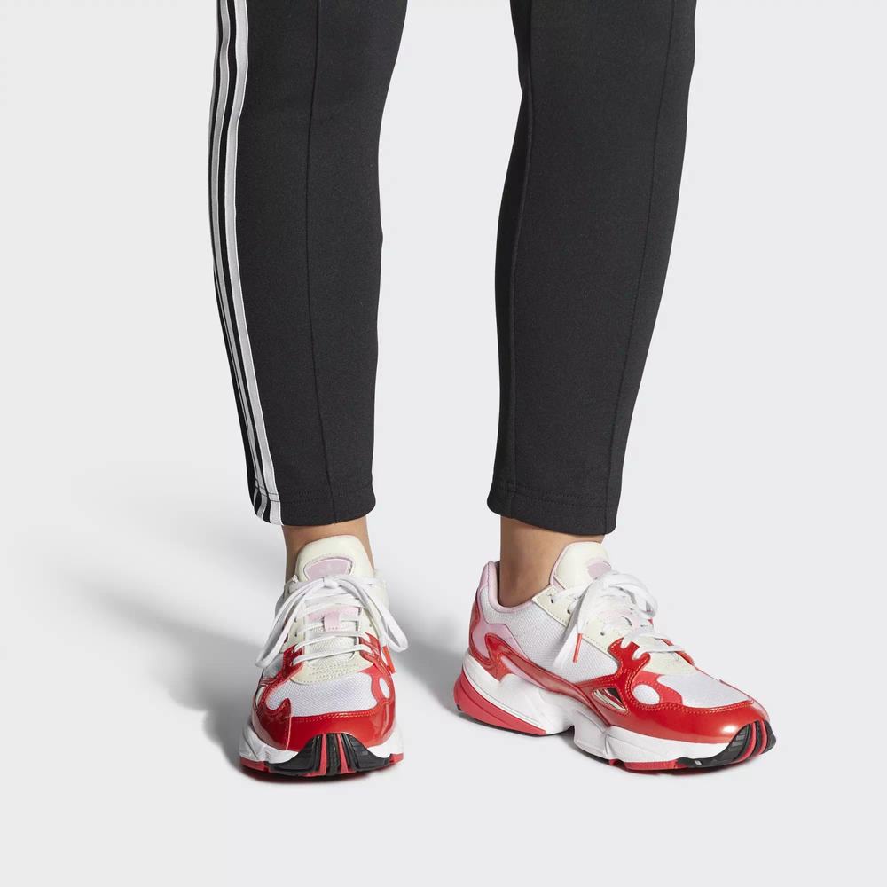 Adidas Falcon Tenis Blancos Para Mujer (MX-15242)